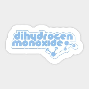 Dihydrogen Monoxide Sticker